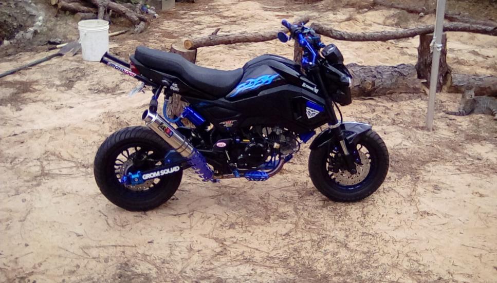 Boom Vader 125cc Mods