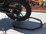 Harbor Freight Rear Swing Arm Stand