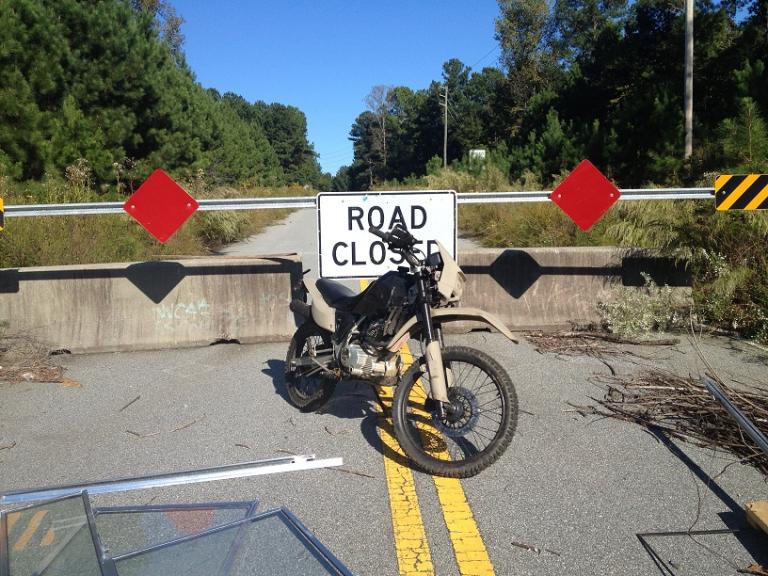 Closed Road in Buford, GA